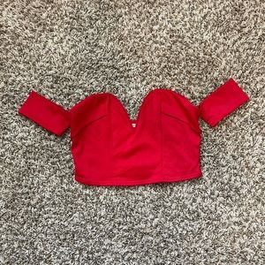 Charlotte Russe Off The Shoulder Top